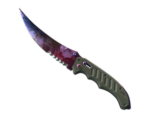 ★ StatTrak™ Flip Knife | Doppler Phase 1 (Minimal Wear)