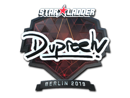 Sticker | dupreeh (Foil) | Berlin 2019