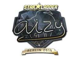 Sticker | aizy (Gold) | Berlin 2019