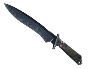 ★ StatTrak™ Classic Knife | Blue Steel (Well-Worn)