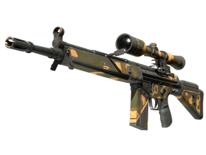 G3SG1 | Black Sand (Battle-Scarred)