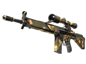 StatTrak™ G3SG1 | Black Sand (Well-Worn)