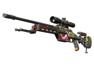 StatTrak™ SSG 08 | Bloodshot (Battle-Scarred)