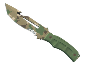 ★ StatTrak™ Survival Knife | Forest DDPAT (Well-Worn)