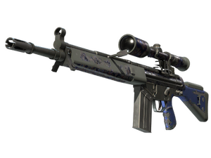 G3SG1 | Violet Murano (Battle-Scarred)