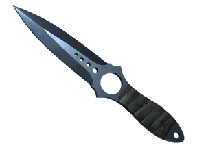 ★ Skeleton Knife | Blue Steel (Well-Worn)