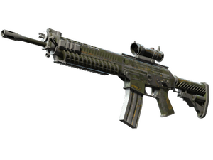 StatTrak™ SG 553 | Atlas (Battle-Scarred)