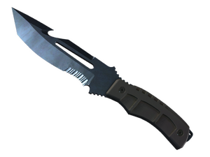 ★ StatTrak™ Survival Knife | Blue Steel (Minimal Wear)