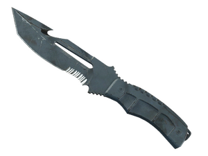 ★ StatTrak™ Survival Knife | Night Stripe (Battle-Scarred)