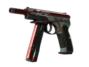 CZ75-Auto | Red Astor (Field-Tested)