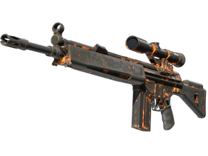 G3SG1 | Orange Crash (Battle-Scarred)