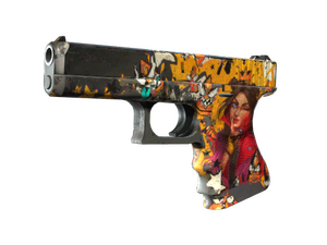 Glock-18 | Bullet Queen (Battle-Scarred)