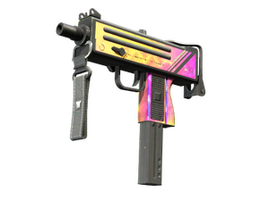 StatTrak™ MAC-10 | Disco Tech (Well-Worn)