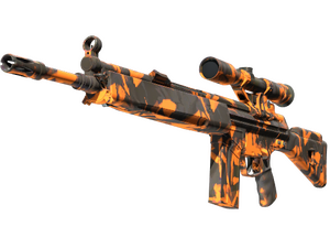 StatTrak™ G3SG1 | Orange Crash (Minimal Wear)