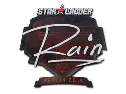 Sticker | rain | Berlin 2019