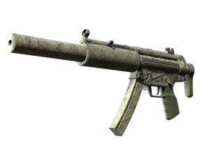 MP5-SD | Bamboo Garden (Battle-Scarred)