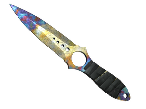 ★ StatTrak™ Skeleton Knife | Case Hardened (Battle-Scarred)