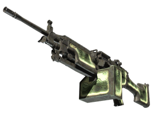 StatTrak™ M249 | Deep Relief (Well-Worn)