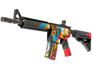 M4A4 | Cyber Security (Battle-Scarred)