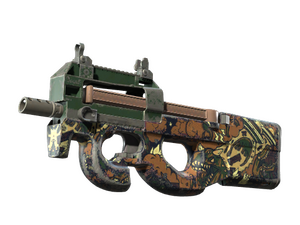 StatTrak™ P90 | Cocoa Rampage (Well-Worn)