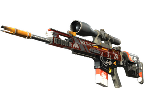 StatTrak™ SCAR-20 | Bloodsport (Minimal Wear)