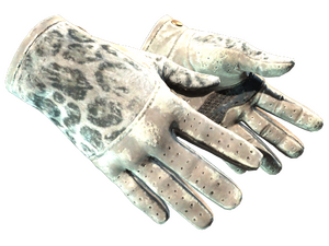 ★ Driver Gloves | Snow Leopard (Battle-Scarred)