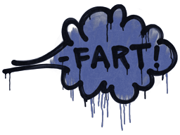 Sealed Graffiti | Fart (SWAT Blue)