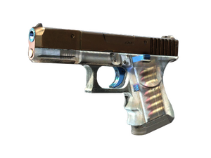 StatTrak™ Glock-18 | Clear Polymer (Well-Worn)