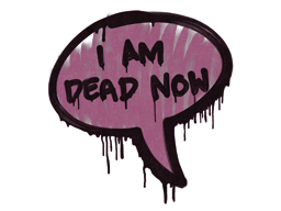 Sealed Graffiti | Dead Now (Princess Pink)