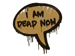 Sealed Graffiti | Dead Now (Desert Amber)