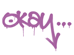 Sealed Graffiti | Okay (Bazooka Pink)