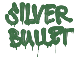 Sealed Graffiti | Silver Bullet (Jungle Green)