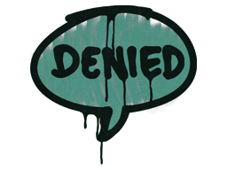 Sealed Graffiti | Denied (Frog Green)