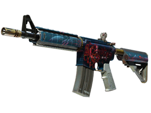 M4A4 | Spider Lily (Well-Worn)