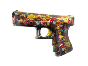 StatTrak™ Glock-18 | Snack Attack (Well-Worn)