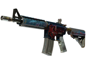 M4A4 | Spider Lily (Battle-Scarred)