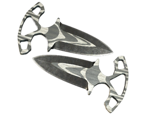 ★ Shadow Daggers | Black Laminate (Well-Worn)