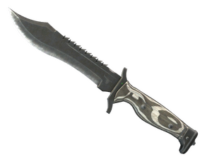 ★ Bowie Knife | Black Laminate (Well-Worn)