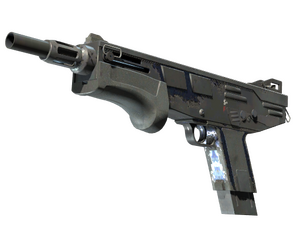 MAG-7 | Navy Sheen (Battle-Scarred)