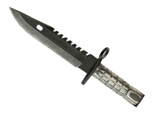 ★ M9 Bayonet | Black Laminate (Battle-Scarred)