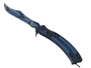 ★ StatTrak™ Butterfly Knife | Bright Water (Field-Tested)