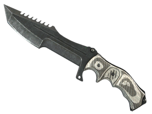 ★ StatTrak™ Huntsman Knife | Black Laminate (Field-Tested)