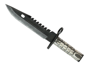 ★ M9 Bayonet | Black Laminate (Well-Worn)