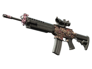 Souvenir SG 553 | Desert Blossom (Battle-Scarred)