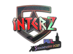 Sticker | interz (Holo) | Stockholm 2021