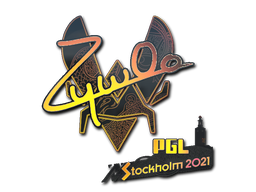 Sticker | ZywOo (Holo) | Stockholm 2021