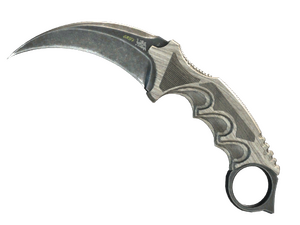 ★ Karambit | Black Laminate (Well-Worn)