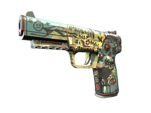 StatTrak™ Five-SeveN | Scrawl (Factory New)