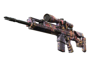 StatTrak™ SCAR-20 | Poultrygeist (Well-Worn)