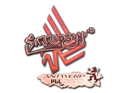 Sticker | sinnopsyy (Holo) | Antwerp 2022